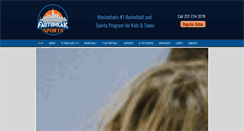 Desktop Screenshot of fastbreakkids.com